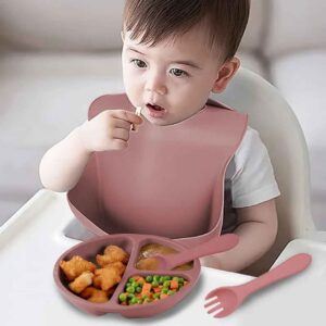Juego de Alimentación para Niños de Silicona