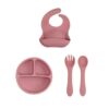 Juego de Alimentación para Niños de Silicona