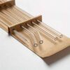 Set de 4 pitillos en vidrio con cepillo para lavarlos