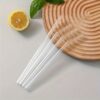 Set de 4 pitillos en vidrio con cepillo para lavarlos