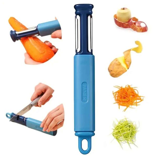 Pelador y afilador de cocina